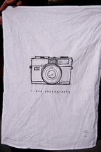 Load image into Gallery viewer, The &#39;I Love Photography&#39; - Tea Towel

