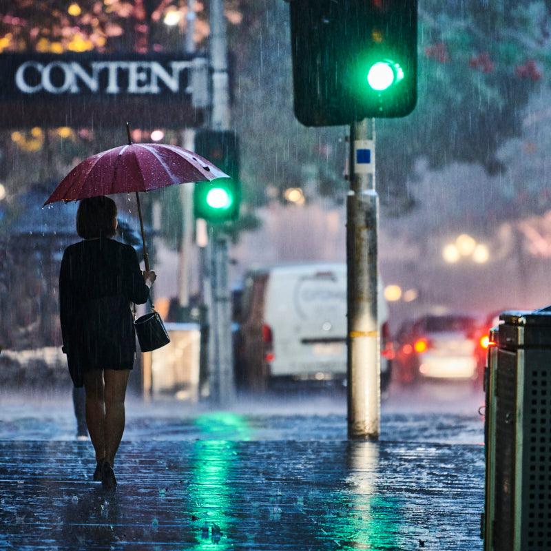 Content In The Rain