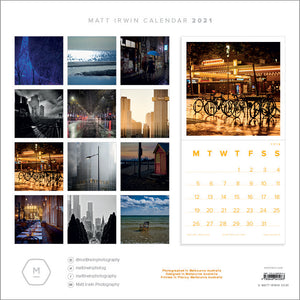 Matt Irwin 2021 Calendar - Made in Melbourne